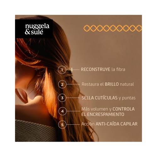 NUGGELA & SULÉ Polinesia Champú con Keratina, Colágeno y Ácido Hialurónico 250 ml.