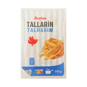 Imagen de AUCHAN Tallarines frescos de pasta al huevo 250 g. Producto Alcampo