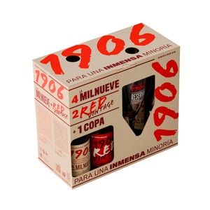 Imagen de 1906 Estuche de cervezas 4Re + 2RV + Copa