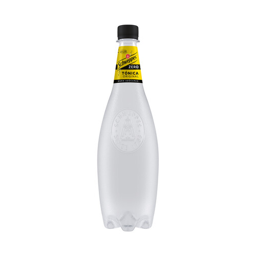 SCHWEPPES ZERO  Tónica clásica light botella de 1 l.
