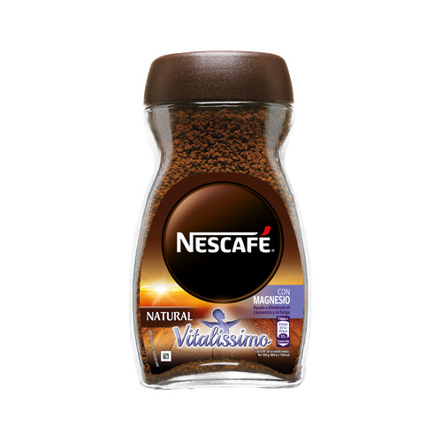 NESCAFÉ VITALÍSSIMO Café soluble natural con magnesio 200 g.