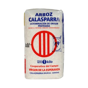 Imagen de CALASPARRA Arroz redondo CALASPARRA 1 kg.