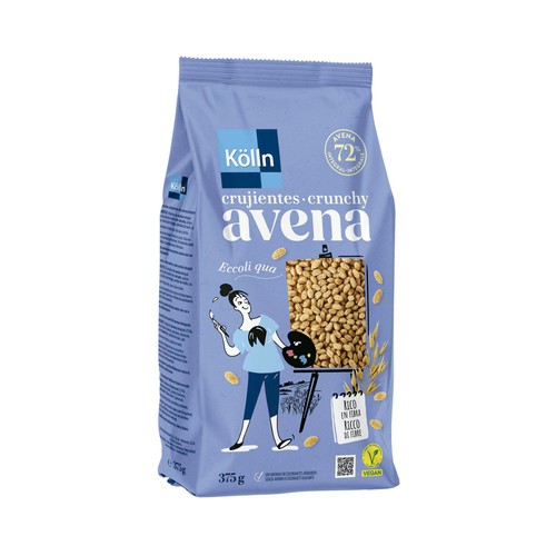 KÖLLN Avena crujiente 375 g.