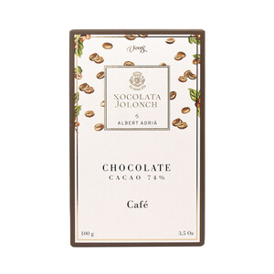 Imagen de VICENS Chocolate negro 70% con café 100 g.