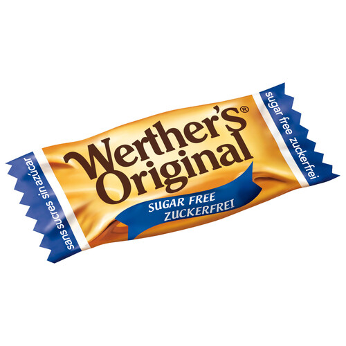 WERTHER'S ORIGINAL Caramelos sin azúcar WERTHER'S ORIGINAL 90 g.