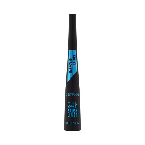 CATRICE Brush liner 24h 010 Eyeliner vegano (perfilador ojos) waterproof, con aplicador de pincel.