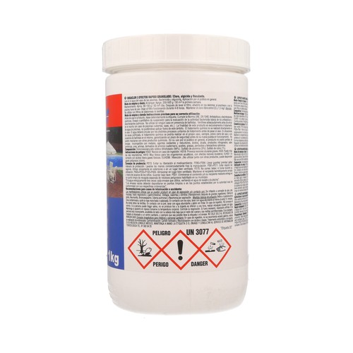 DOSACLOR - Cloro Rápido 3 Efectos Granulado - Envase 1kg