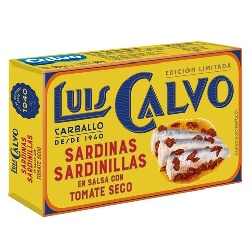 CALVO Sardinillas con tomate seco 63g