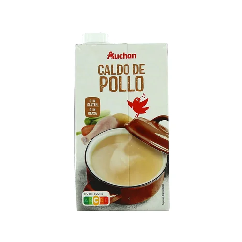 PRODUCTO ALCAMPO Caldo de carne sin gluten y sin grasa brick 1 l.