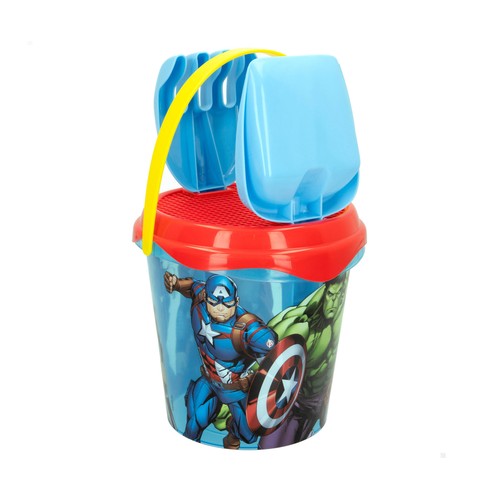 Set cubo de playa D18cm AVENGERS