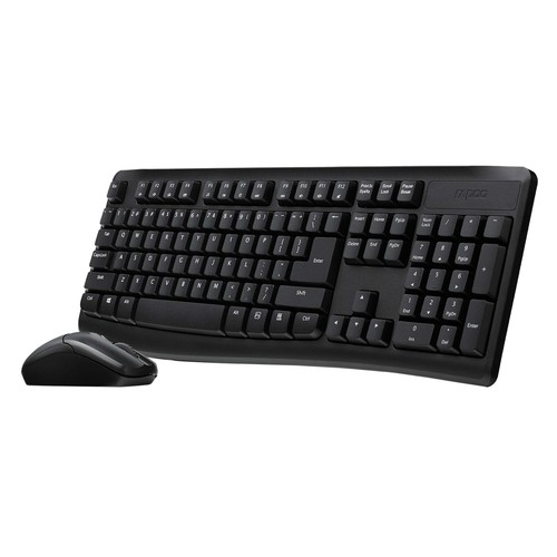 Pack ratón y teclado inalámbricos RAPOO X1800Pro.