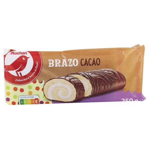PRODUCTO ALCAMPO Brazo de cacao 250 g.