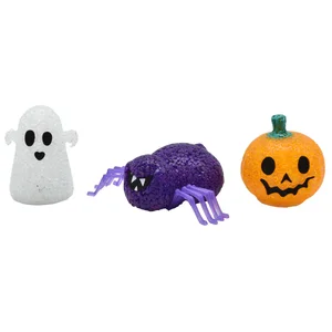 Calabaza o fantasma con LED, batería incluida. ACTUEL