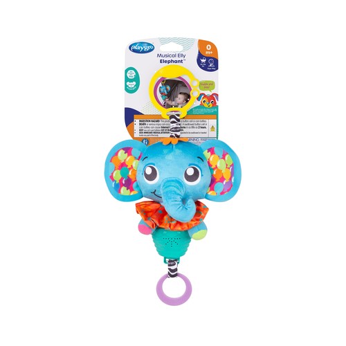Elefante Elly musical colgante para cochecito PLAYGRO.
