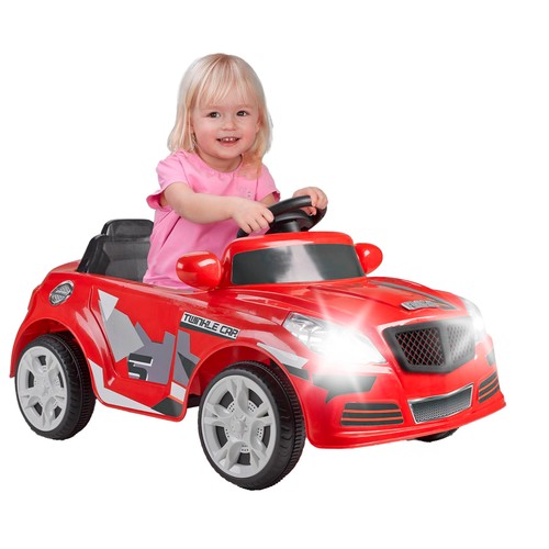Coche Twinkle infantil rojo eléctrico con batería de 12V Litio +5 Años FEBER
