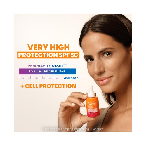 THERMALE AVÉNE Ultra sérum rellenador al instante con FPS50+ (muy alto) 30 ml.