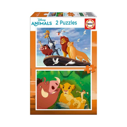 BORRAS Puzzles 2X48 Piezas Surtido +4 años