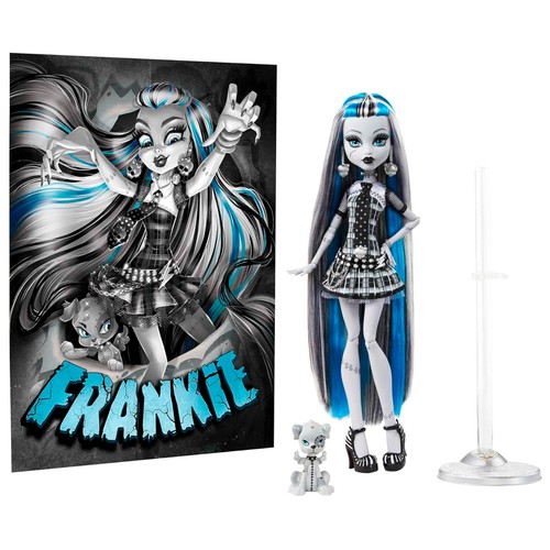MONSTER HIGH Drama de Película Muñeca Frankie Stein +6 Años