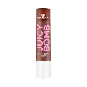 ESSENCE Juicy bomb tono 05 Choco-lot to handle, marrón oscuro Bálsamo labial brillante.