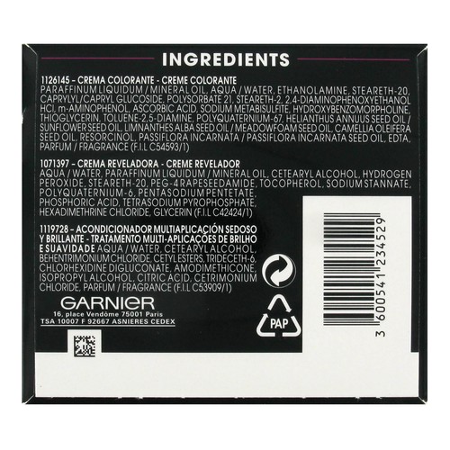 GARNIER Olia Tinte de pelo permanente color castaño 4.0.