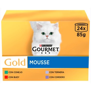 PURINA GOURMET Gold Comida para gatos húmeda PURINA GOURMET 24 uds .85 g.