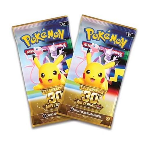 Pokémon set 2 blíster, 30 aniversario coleccionable, POKEMON.