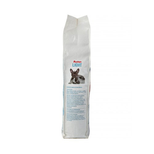 PRODUCTO ALCAMPO Pienso para perros a base de carne y arroz light 4 kg.