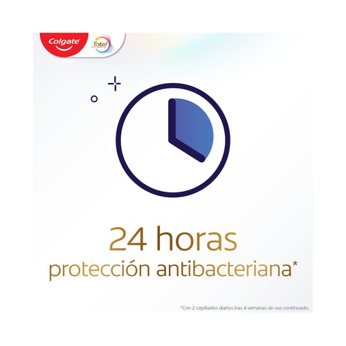 COLGATE Total prevención activa Pasta de dientes para niños de 7 a 12 años, con sabor a menta suave 50 ml.