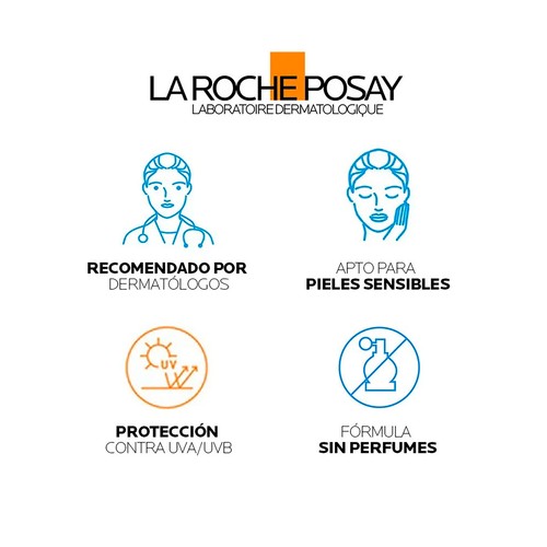 LA ROCHE POSAY Anthelios uvmune 400 Protector solar facial antimanchas con FPS 50+ (muy alto) 50 ml.