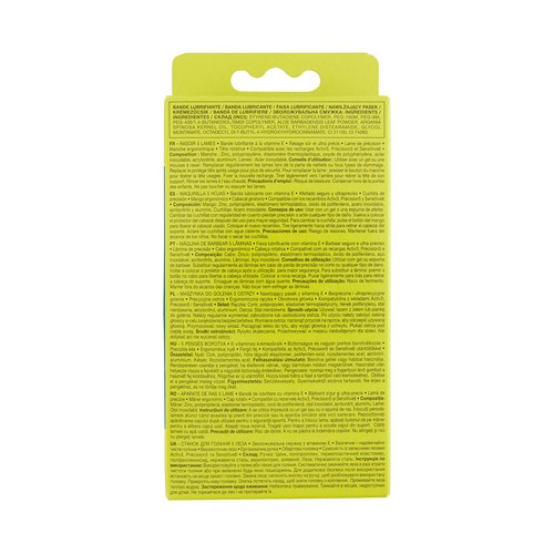 COSMIA Precision Maquinilla de afeitar recargable + 2 cabezales giratorios de 5 hojas.