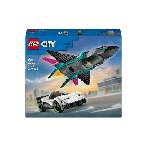 LEGO City 60489 Jet vs. Coche