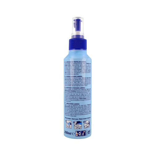 LUMINIA Limpiador en spray para todo tipo de pantallas LUMINIA 250 ml.