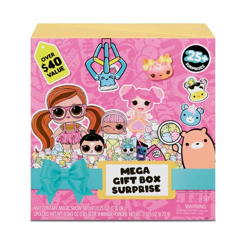 Caja regalo con más de 25 sorpresas Mega Surprise LOL SURPRISE!
