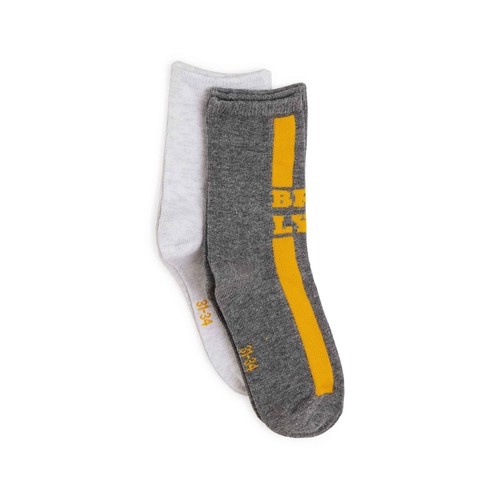 Lote de 2 pares de calcetines para niño IN EXTENSO, talla 35/38.