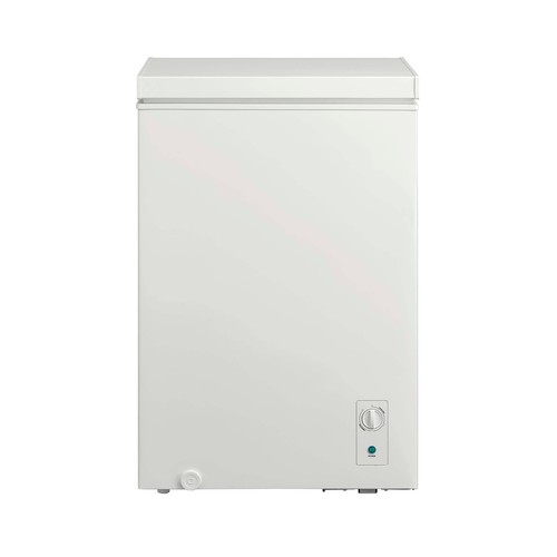 Arcón congelador EDESA EZH-1011, clasificación energética: E, H: 85cm, A: 54,7cm, F: 44,6cm, capacidad total: 99L.