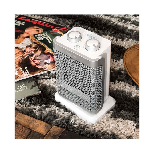 Calefactor CECOTEC Ready Warm 6100 Ceramic Rotate, 1500W, oscilante.