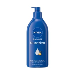 Imagen de NIVEA Loción corporal (body milk) nutritivo, para pieles secas 625 ml.