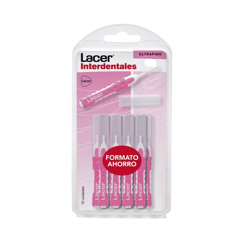 LACER Cepillo interdental ultrafino de 0.45 mm prensado 10 uds.