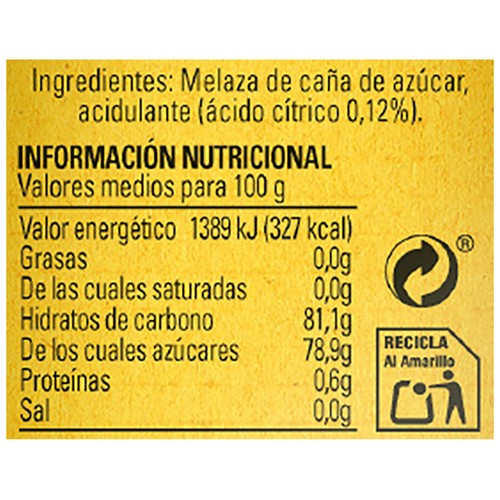 RAMIFLOR Sirope (miel) de caña 500 g.