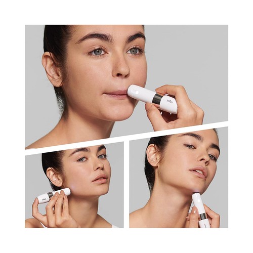 Mini depiladora facial BRAUN FS1000, luz Smartlight.