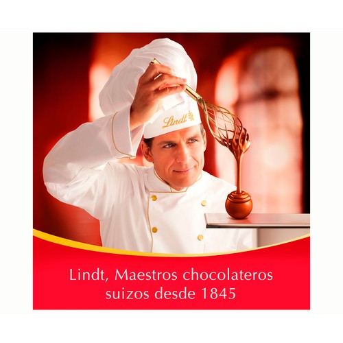 LINDOR Bombón leche en caja de corazón 200 gr.