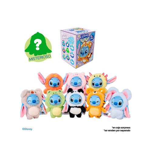 Peluche Yuyus Stitch 12 cm. DISNEY.