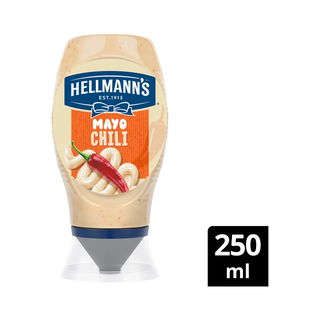 HELLMANN`S Mayonesa chili bocabajo 250 ml