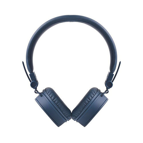 Auriculares bluetooth tipo diadema QILIVE Q1513, con micrófono, autonomía 8 horas, color azul.