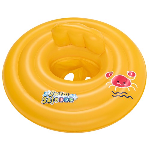 Flotador de seguridad redondo 69cm, con 3 anillos. ONE TWO FUN