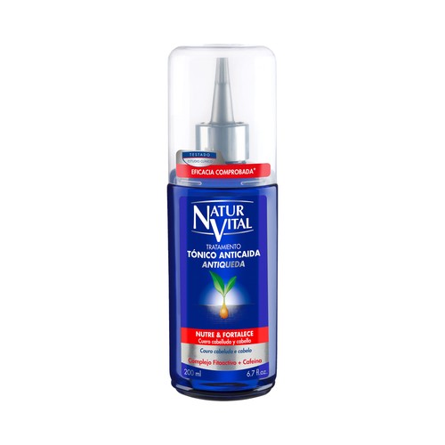 NATUR VITAL Tónico anticaida en spray, que nutre y fortalece el cuero cabelludo 200 ml.