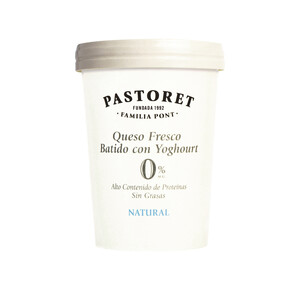 Imagen de PASTORET Queso fresco batido 0 % Materia Grasa PASTORET 500 g.