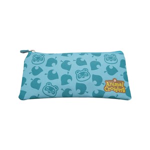 Estuche portatodo con 1 compartimento, ANIMAL CROSSING NINTENDO, 18x10x0,5cm.