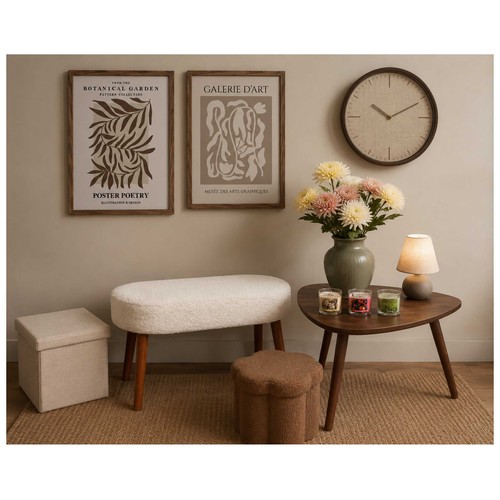 Mesa café madera, modelo HSH. ACTUEL