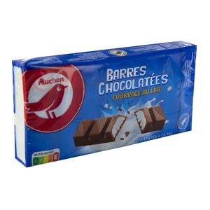 Imagen de PRODUCTO ALCAMPO Barritas de chocolate con leche 16 uds. 12 ,5 g